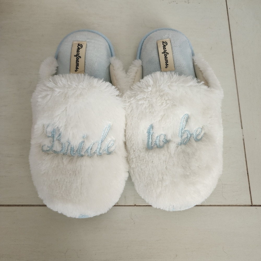 Bride to be slippers